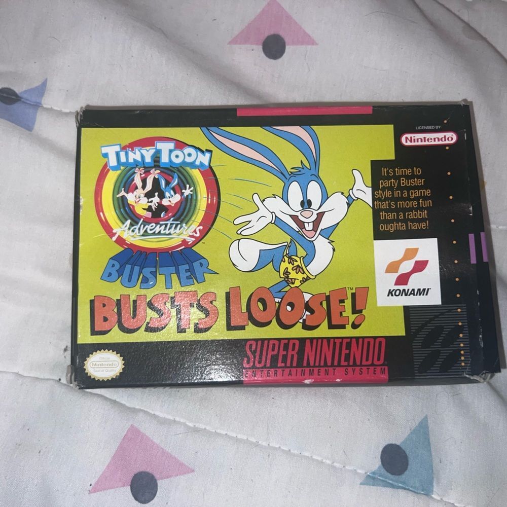 *BOX & BOOKLET ONLY* Tiny Toon Bust Loose box and booklet